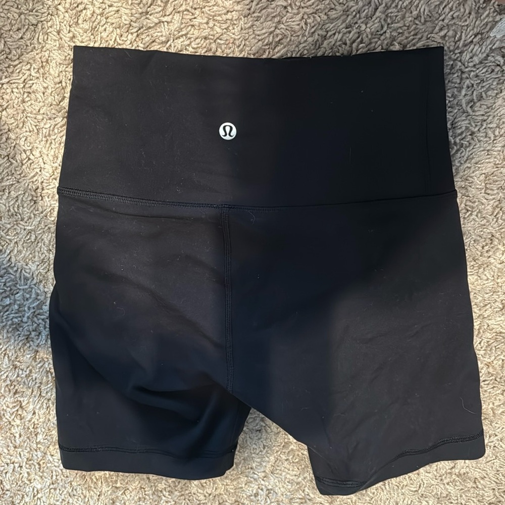 Lululemon align 5 inch high rise biker shorts